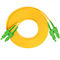 ক্লিপ সঙ্গে এসসি APC ফ্রি লোগো অপটিক্যাল ফাইবার প্যাচ কর্ড একক মোড 2.0 জাম্পিং তারের