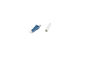 2.0 মিমি একা মোড ফাইবার এলসি সংযোগকারী Simplex নীল রঙ 0.3 ডিবি সন্নিবেশ ক্ষতি