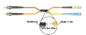 এসসি / এসটি ফাইবার অপটিক প্যাচ কর্ড 62.5 / 125 এমএম কন্ডিশনিং সিঙ্গল মোড G652D কেবল