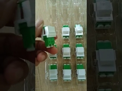 Four Cores Fiber Optic Cable Adapter Black Color For SC Connectors