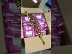 পিভিসি উপাদান ফাইবার অপটিক প্যাচ কর্ড 10 মিটার দৈর্ঘ্য এলসি ডিএক্স এমএম 2.0 ব্যাস CATV জন্য