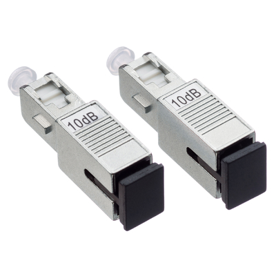 কেনা টেলিকমিউনিকেশনের জন্য 10dB ST FC UPC ফাইবার অপটিক অ্যাটেনুয়েটর একক মোড online manufacture