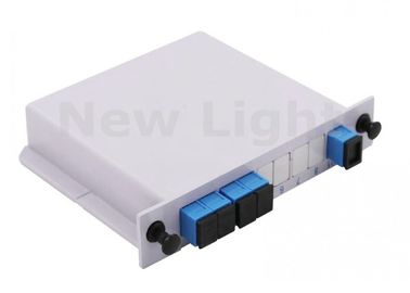 কেনা প্ল্যানার Waveguide প্রকার ফাইবার অপটিক বিভাজক বক্স এসএস ইউপিসি সংযোগকারী সঙ্গে 1x4 পিএলসি Splitter online manufacture