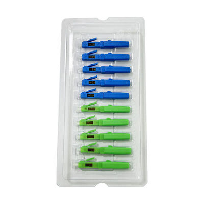 কেনা LC Fiber Optic Fast Connector with ≤ 0.3 dB Insertion Loss 0.9mm Cable Diameter and ≥ 50 dB Return Loss for High Performance Optical Networks online manufacture