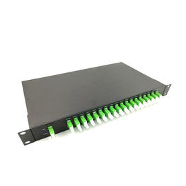 কেনা 1U E2000 APC FTTH কোল্ড - রোল্ড শীট কেবল বিন্যাস বক্স 19 ইঞ্চি অ্যাডাপ্টারের সাথে online manufacture