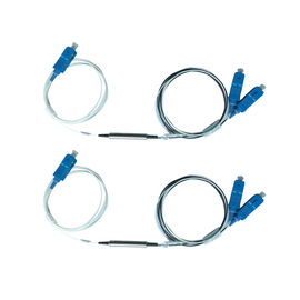 কেনা 1.2 মিটার G657A2 0.9 মিমি স্টিল টিউব / এবিএস ফাইবার অপটিক ফিল্টার FWDM 1 এক্স 2 এসসি ইউপিসি সংযোগকারী online manufacture