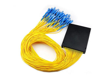 কেনা উচ্চ চ্যানেল গণনার জন্য SC/PC সংযোগকারী সহ 1 ইন 32 আউট PLC ফাইবার অপটিক স্প্লিটার ABS বক্স টাইপ online manufacture