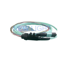 কেনা 8F MPO থেকে LC কেবল MM মহিলা 50/125um PVC 3.0mm mpo 24 ফাইবার কেবল online manufacture