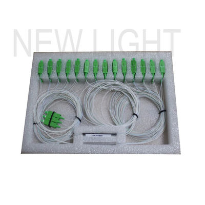 কেনা এসসি এপিসি সংযোগকারী এবং ফাইবার অপটিক নেটওয়ার্কগুলির জন্য নিম্ন সন্নিবেশ ক্ষতি সহ 1x32 পিএলসি স্প্লিটার online manufacture