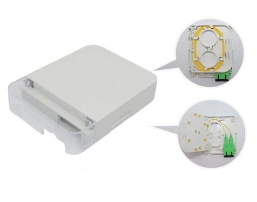 কেনা কেবল ম্যানেজমেন্টের জন্য ২ পোর্ট এসসি ডুপ্লেক্স ফাইবার অপটিক প্যাচ প্যানেল ওয়াল মাউন্টযোগ্য ফাইবার অপটিক টার্মিনাল বক্স online manufacture