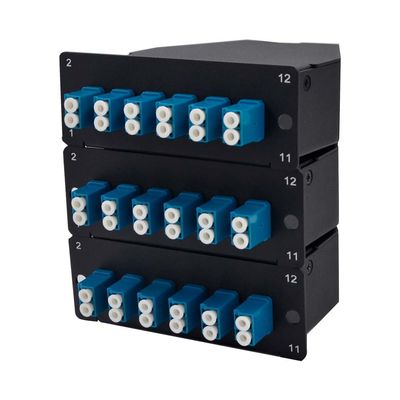 কেনা MPO SC 24F Elite Fiber Optic Cassette PBT LGX Type B Multimode online manufacture