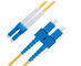 ডুপ্লেক্স 9 ফুট এসসি একক মোড ফাইবার প্যাচ কেবেল 2.0 এমএম OS1 সিরিজ