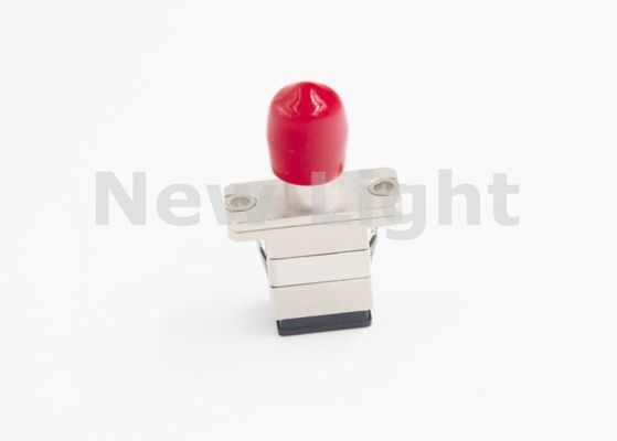 SC-FC হাইব্রিড অ্যাডাপ্টার সিমপ্লেক্স ফাইবার অপটিক অ্যাডাপ্টার উচ্চ রিটার্ন লস এবং লং ডিসটেন্স DWDM সিস্টেমের জন্য লো পোলারাইজেশন রিলেটেড লস সহ