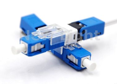 এম্বেডেড প্রকার ফাইবার অপটিক FTTH কারেন্টের জন্য দ্রুত সংযোগকারী UPC পোলিশ