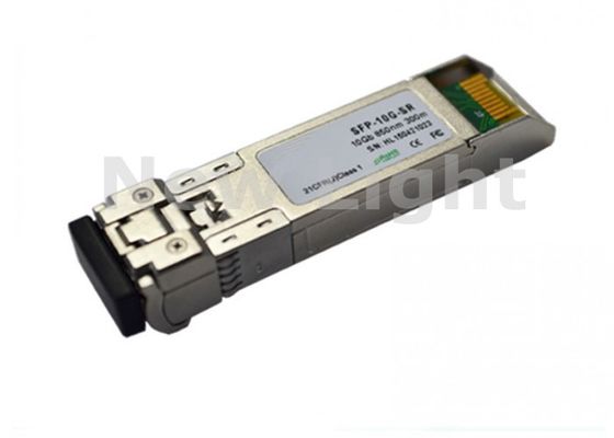 OEM SFP+ ট্রান্সসিভার ১০জি ডেটা ট্রান্সফার ৩০০মি ট্রান্সমিশন ৮৫০এনএম ওয়েভলেন্থ অপটিক্যাল ট্রান্সসিভার মডিউল