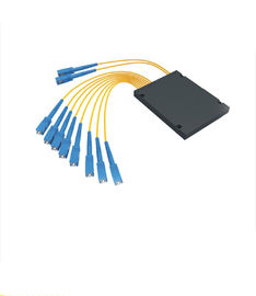 1 এক্স 2 এসসি সংযোগকারী ফাইবার অপটিক splitter 900 উম 1260 - 1650 অপারেটিং ওয়েভ
