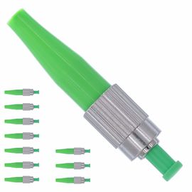একক মোড ফাইবার অপটিক দ্রুত সংযোগকারী সহজে APC 0.9 মিমি সিরামিক লৌহঘটিত