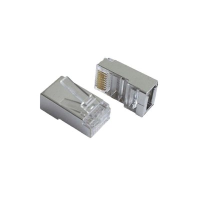 বাল্ক CAT6 8P8C মডুলার প্লাগ - গোল্ড-প্লেটেড, স্নাগলেস বুট, 1000+ চক্র