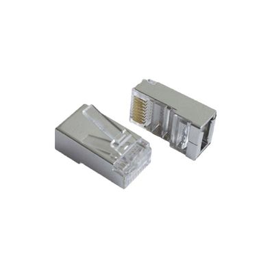 বাল্ক CAT6 8P8C মডুলার RJ45 সংযোজকগুলির সাথে সোনার-প্লেটেড পরিচিতি, স্ন্যাগলেস বুট এবং 1000+ জমাকরণ চক্র