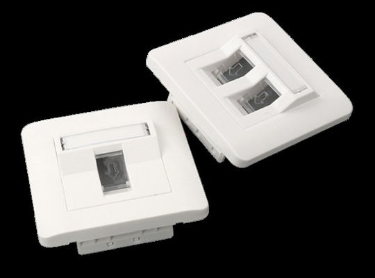 ওয়াল-মাউন্টেড CAT6/CAT7 হাইব্রিড প্যানেল, RJ45 সকেট সহ, যা নেটওয়ার্কের সেরা পারফরম্যান্সের জন্য তৈরি