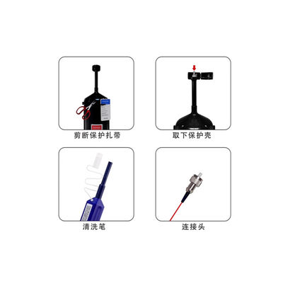 স্বচ্ছ স্বচ্ছতা এবং হালকা ওজনের ড্রোন ফাইবার অপটিক, হালকা নকশা সহ