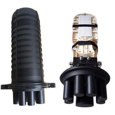 96 কোর উল্লম্ব প্রকার IP68 FTTH নেটওয়ার্কের জন্য ওয়াটারপ্রুফ ফাইবার অপটিক স্প্লাইস বন্ধ