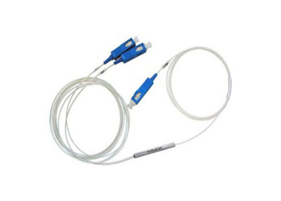 একক মোড অ্যাপ্লিকেশনের জন্য স্টেইনলেস স্টিল টিউব সহ 1x2 মিনি টাইপ পিএলসি ফাইবার অপটিক স্প্লিটার