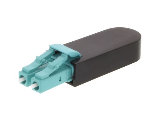 অ্যাকোয়া ডুপ্লেক্স এলসি ফাইবার অপটিক লুপব্যাক OM3-300 মাল্টিমোড 50/125um FTTH নেটওয়ার্ক পরীক্ষার জন্য