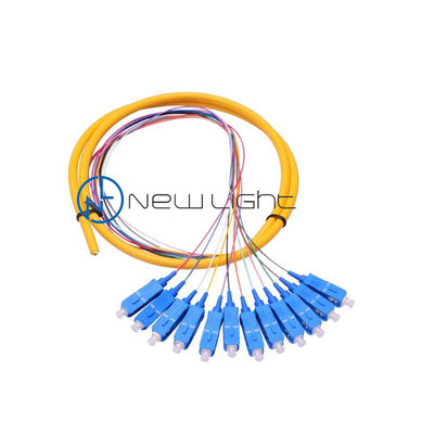 ফিউশন স্প্লিসিং ফাইবার অপটিক পিগটেল 50/125um 10Gb OM3 LC Singlemode