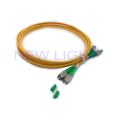 LSZH 2.0 মিমি ডুপ্লেক্স অপটিক্যাল ফাইবার কেবল G657A1 SC/E2000/FC/ST